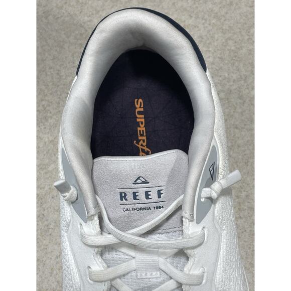 Reef Shoreline Del Mar Lightweight White Sneakers Men’s Size 9 Active Wear Shoes main image 8